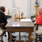 Audiencia del Papa con el presidente de la República de Sierra Leona